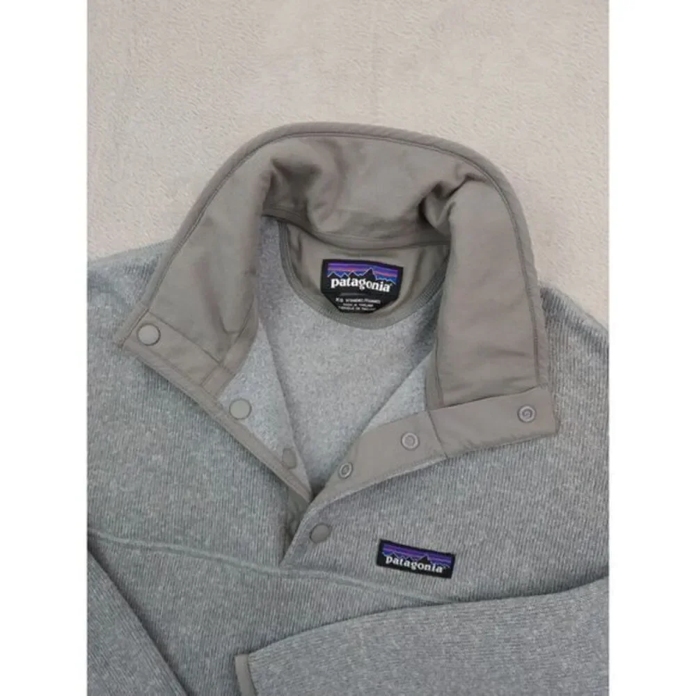 Patagonia Lightweight Better Sweater Snap T Fleece Marsupial Pullover Womens‎ XS